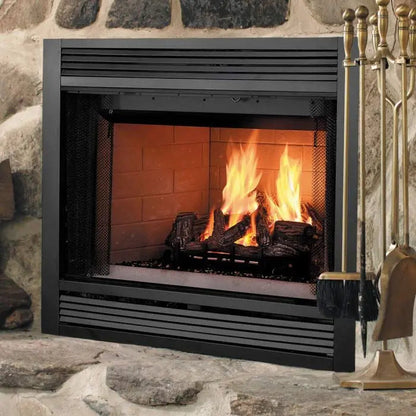Majestic Sovereign 36" Heat Circulating Wood Burning Fireplace | Radiant Heat Design | SA36C