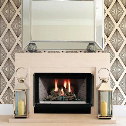 Majestic Sovereign 36" Heat Circulating Wood Burning Fireplace | Radiant Heat Design | SA36C