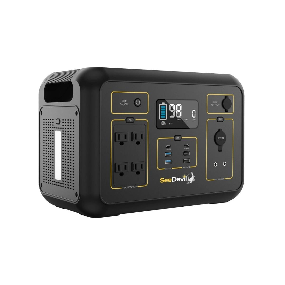 SeeDevil 1200 Watt Portable Power Station