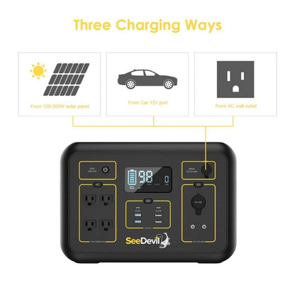 SeeDevil 1200 Watt Portable Power Station
