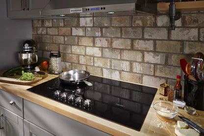 KitchenAid 36″ Electric Cooktop with 5 Elements and Knob Controls