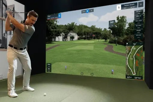 SimBooth - Kit 2 - 4K Golf Simulator Studio | AQVINA