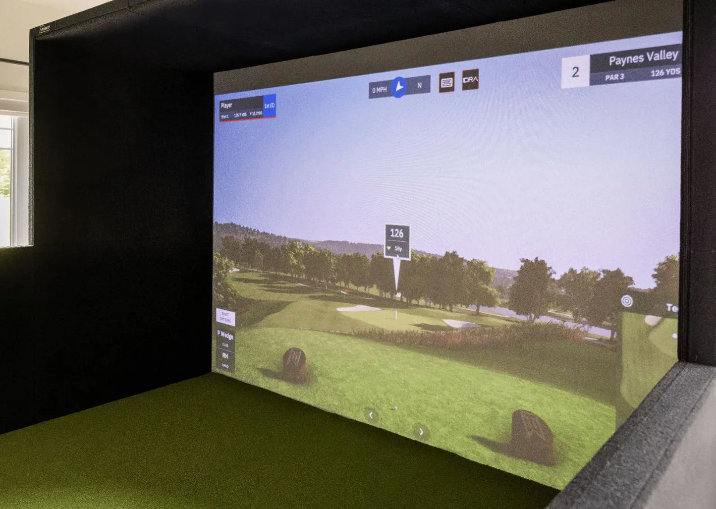 SimBooth - Booth 1 Golf Simulator Enclosure | AQVINA