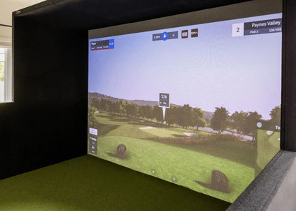 SimBooth - Booth 1 Golf Simulator Enclosure | AQVINA
