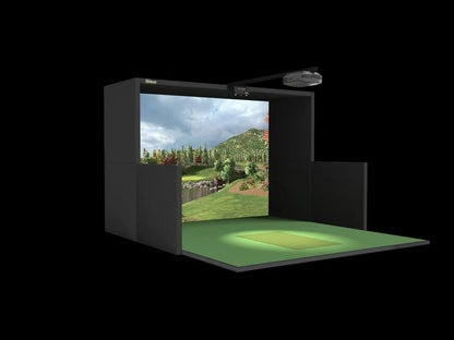 SimBooth - Booth 1 Golf Simulator Enclosure | AQVINA