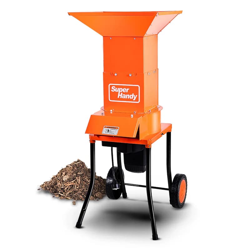 SuperHandy Electric Leaf Mulcher & Shredder 15 amp 1800w