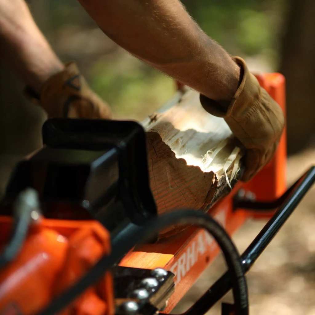 SuperHandy Portable 25 Ton Gas Log Splitter With 7hp Engine