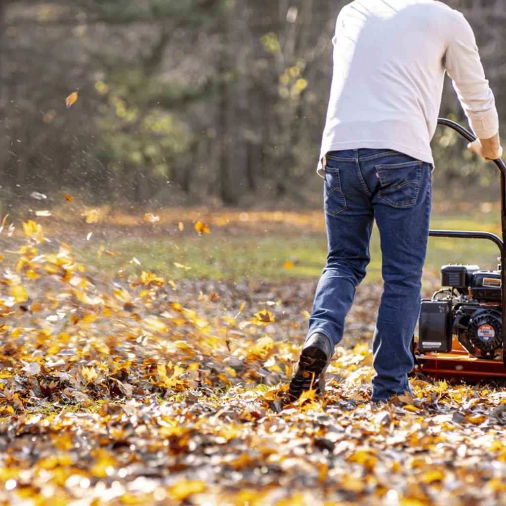 SuperHandy 150 mph 209cc Gas Walk Behind Leaf Blower