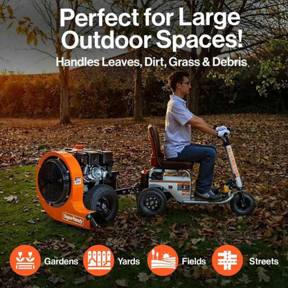 Superhandy 15 hp Towable Leaf Blower