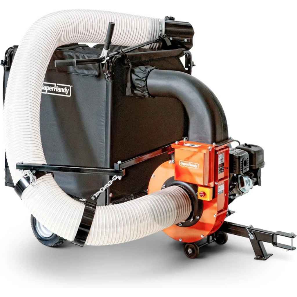 SuperHandy Tow Behind Leaf Vacuum – 180 Gal , 15HP Engine