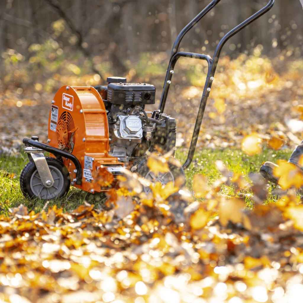 SuperHandy 150 mph 209cc Gas Walk Behind Leaf Blower