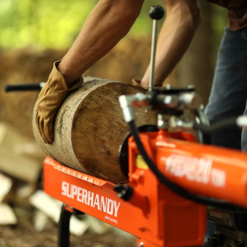 SuperHandy 20 Ton Gas Log Splitter 7hp 209cc