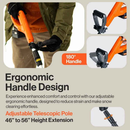 Super Handy Snow Thrower - 20v Battery
