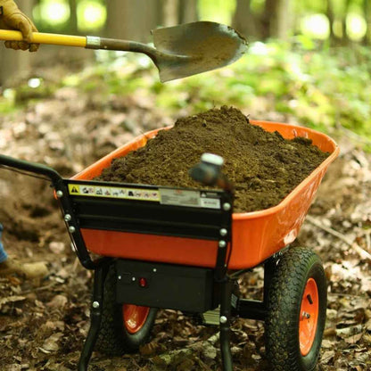 SuperHandy 24V Electric Wheelbarrow