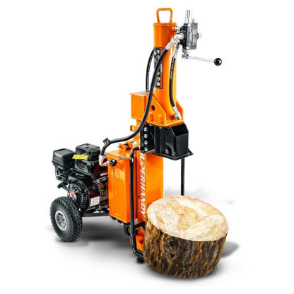 SuperHandy Portable 25 Ton Gas Log Splitter With 7hp Engine