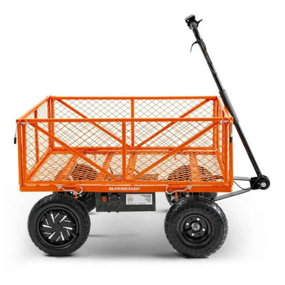 SuperHandy Electric Assist Garden Cart - 440 lbs