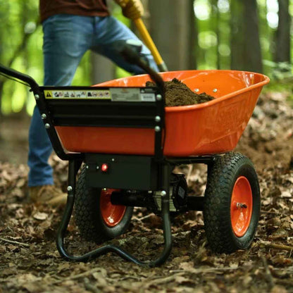 SuperHandy 24V Electric Wheelbarrow