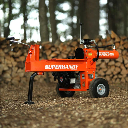 SuperHandy 20 Ton Gas Log Splitter 7hp 209cc