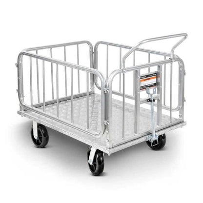 SuperHandy Metal Platform Truck & Trailer - 1200Lb Capacity