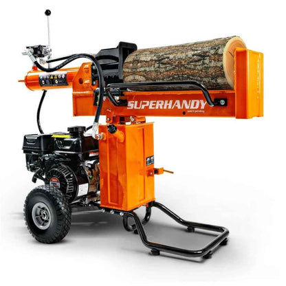 SuperHandy Portable 25 Ton Gas Log Splitter With 7hp Engine