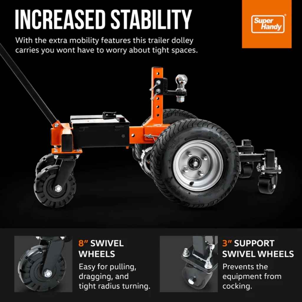 SuperHandy Electric Trailer Dolly 7500lbs