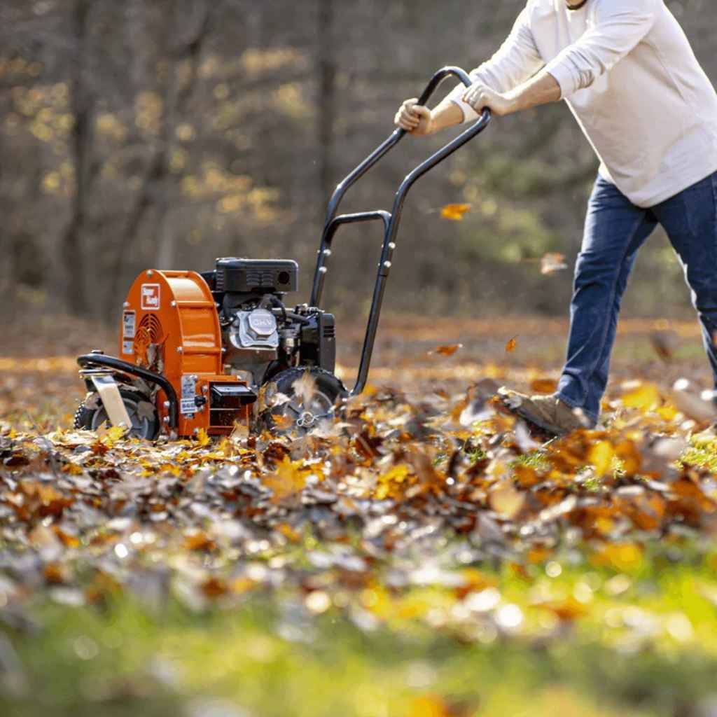 SuperHandy 150 mph 209cc Gas Walk Behind Leaf Blower