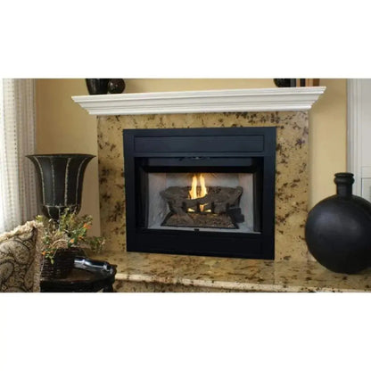 Superior Gas Fireplace 42-Inch Traditional Smooth Faced B-Vent SPF42TGSMBF