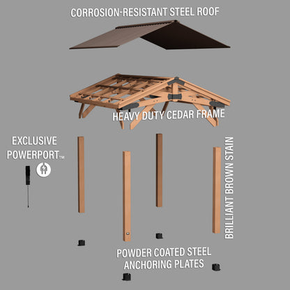 14x10 Norwood Gazebo