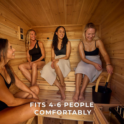 Henley Outdoor Cabin Sauna – 4-6 Person