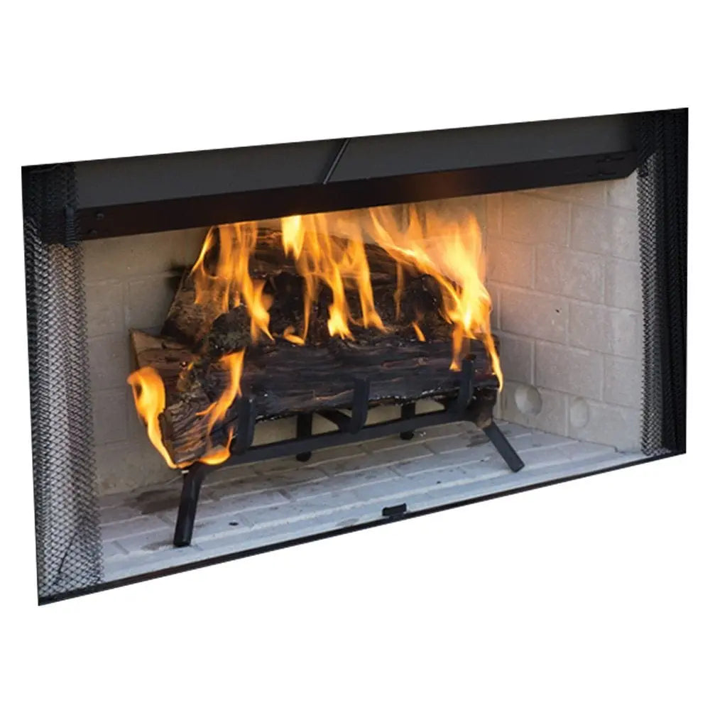 Superior Wood Burning Fireplace WRT3000 Traditional Radiant White Stacked Panel