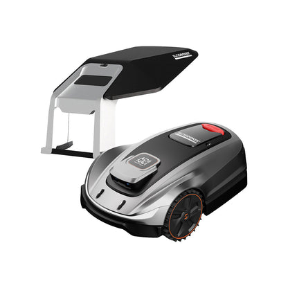 Sunseeker X5 Wireless AI Robot Lawn Mower with Protective Garage Shelter