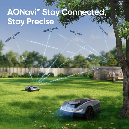 Sunseeker X5 Robot Mower + Blades Kit, Wire-Free Perimeter