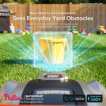 X5 Wireless AI Robot Lawn Mower | 0.5 Acre AWD