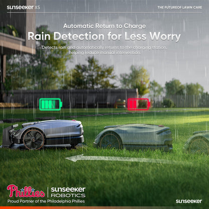 X5 Wireless AI Robot Lawn Mower | 0.5 Acre AWD