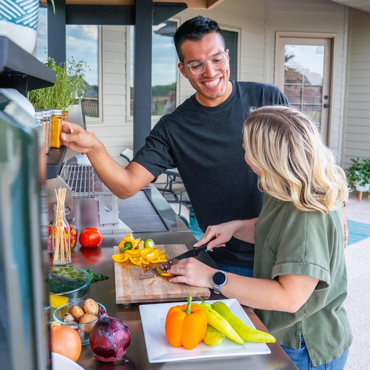 Fusion Flame Outdoor Kitchen